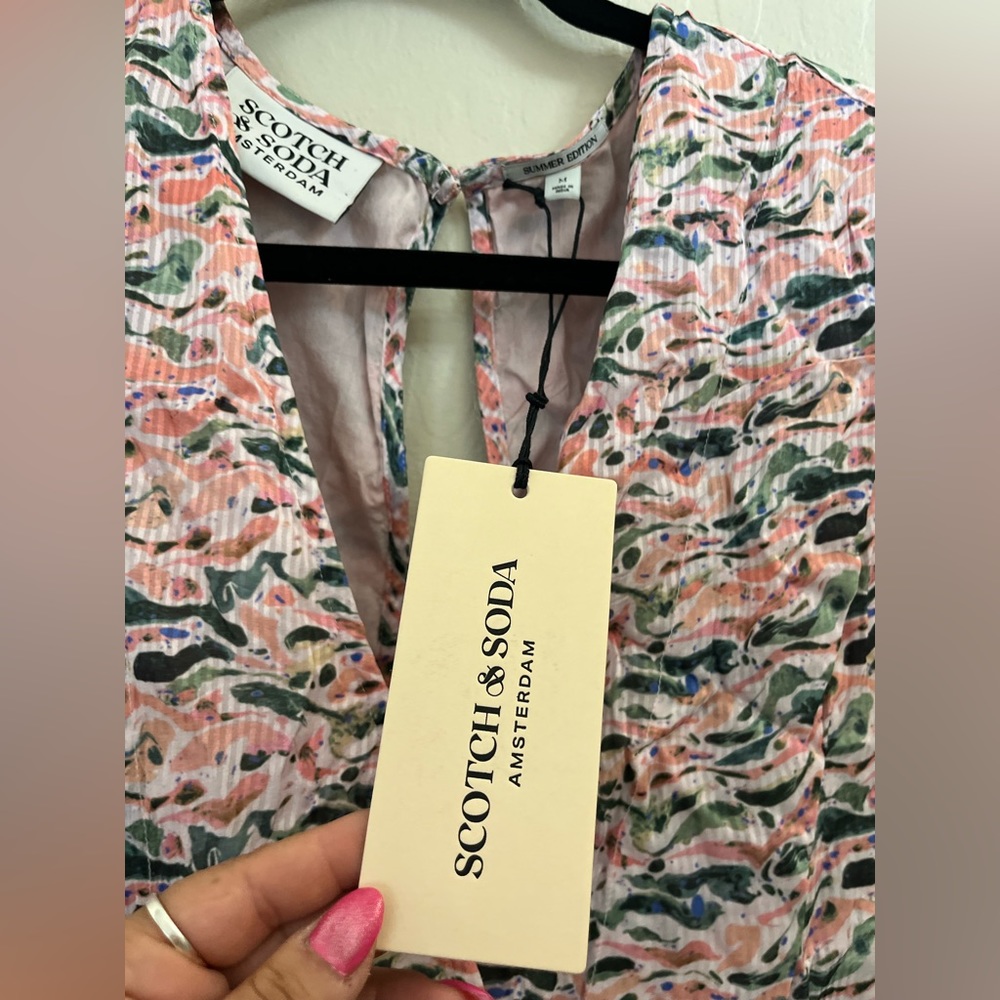 Scotch & Soda Gorgeous soft print dress